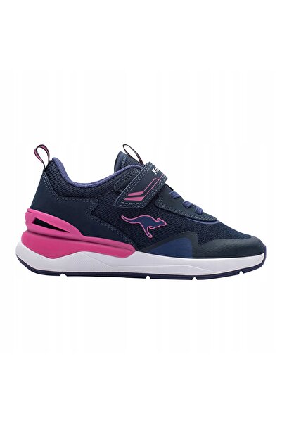 NO BRAND Pantofi pentru copii KangaROOS KD-Gym EV bleumarin închis/roz fandan...