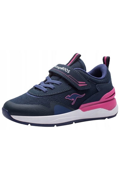 NO BRAND KangaROOS KD-Gym EV pantofi pentru copii bleumarin închis/roz fandan...