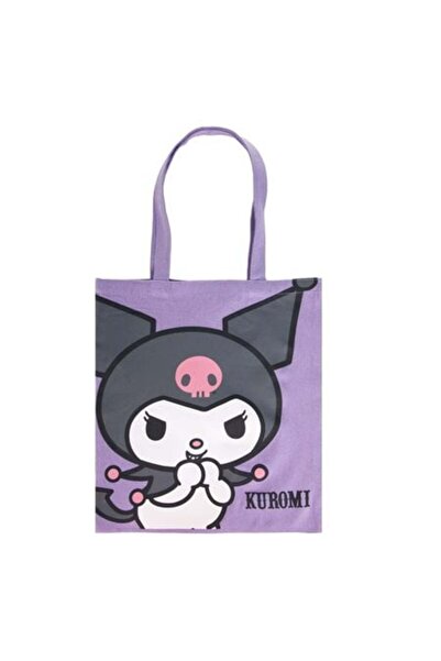 OEM Sacosa Textila Lila cu Model Kuromi 33x37cm
