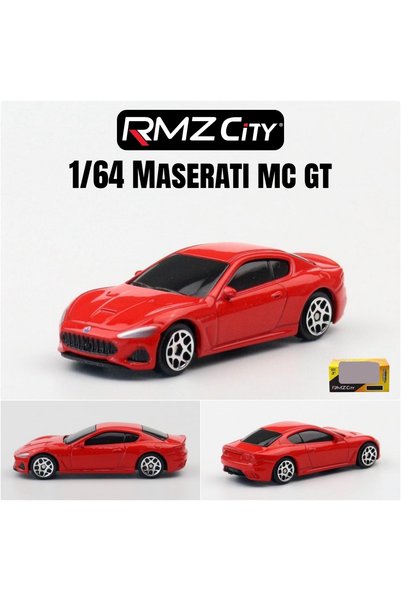 Choice سيارة مازيراتي MC GT بمقياس 1/64 من طراز RMZ CiTY، لعبة مصغرة مصبوبة م...