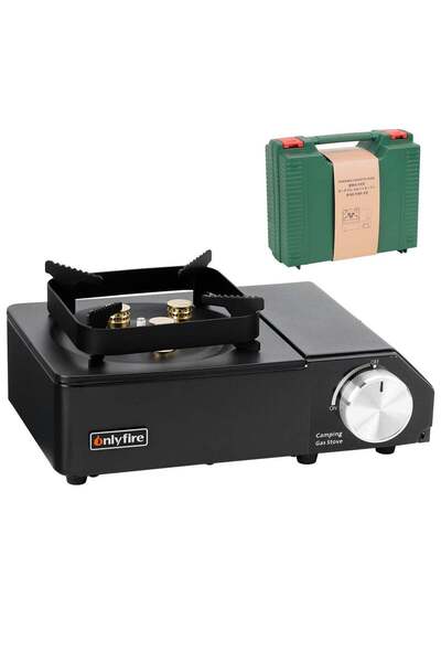 Slothstore ONLYFIRE OUTDOOR LIVING Butane Gas Stove with Carrying Case, Porta...
