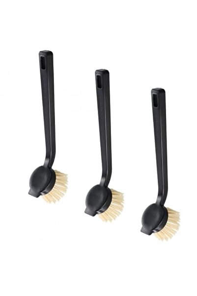 Generic Naapesi 3 Pieces Black Dishwashing Brush Set, Kitchen Cleaning Brush ...