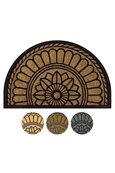 Generic Brand VAODO Door Mat, Half Round Door Mat, Non-Slip Welcome Entrance ...