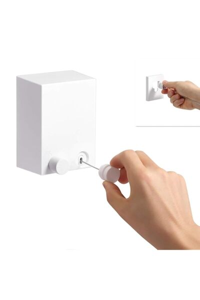 Generic Homya telescopic clothesline aluminum alloy bracket + stainless steel...