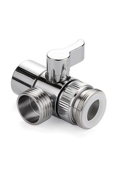Generic Sumnacon Sink Valve Diverter, 1/2-Inch IPS Splitter for Kitchen Bathr...