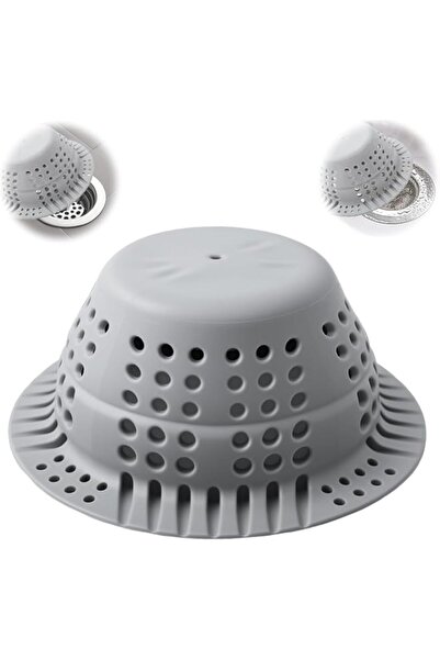 Generic Bathtub Drain Hair Catcher, Silicone Drain Plug, foldable tub straine...