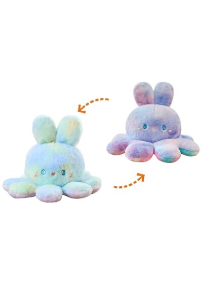Generic Brand TERRIFI Octopus Rabbit Reversible Stuffed Animal Plushie, Cute ...