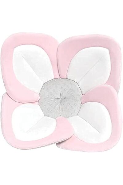 Generic Blooming Bath Lotus Baby Bath Cushion, Pink and White, 84x84 cm, for ...