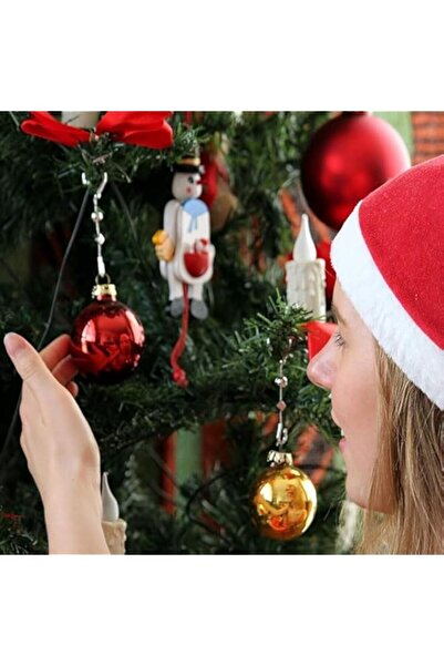 Generic Brand Festive Lights Classic Red & Gold Christmas Ball Ornaments Set ...