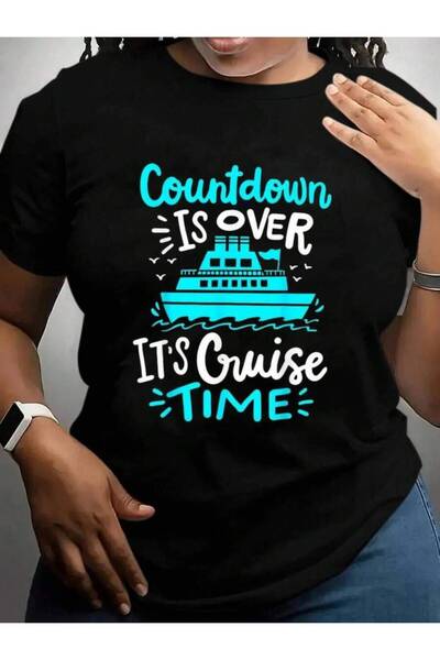 kai22 Cruise Vacation Trip Black Graphic T Shirts Tee