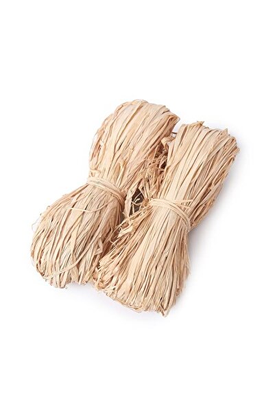 Generic 100g Natural Raffia Paper Ribbon, Perfect for Craft Decoration or Bou...