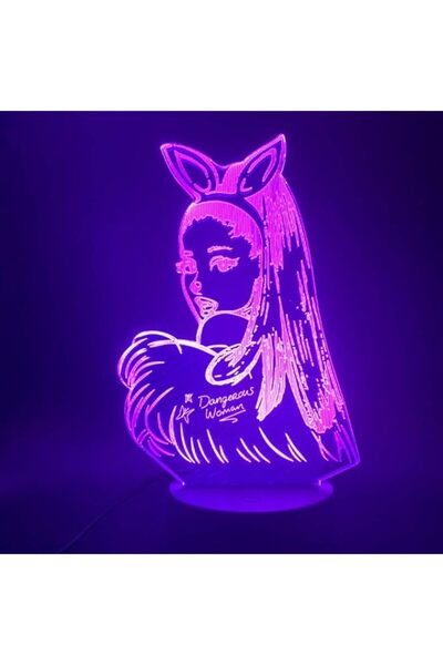 Generic Brand Night Lights - 3d Lamp Table Nightlight Celebrity Singer Ariana...
