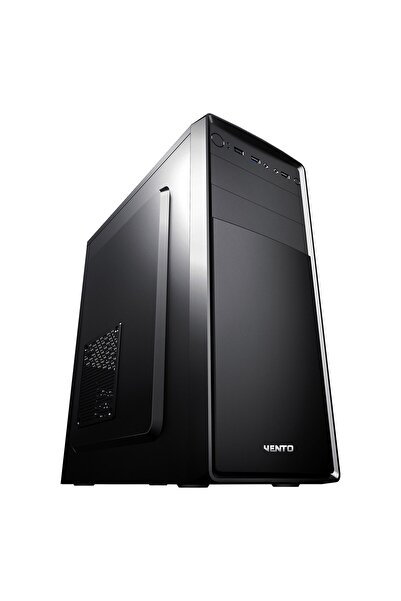 VS121S 300W 1x9CM ARKA + 1x12CM ÖN ATX 2xUSB2.0/1xUSB3.0 SİYAH KASA