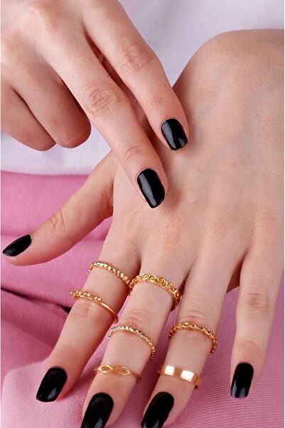 Ervalina Set of 7 Twist Rings