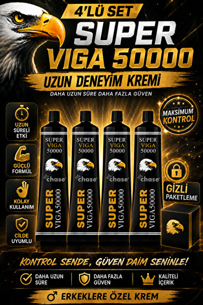 Chase 50000 Etkili Krem 4 Adet