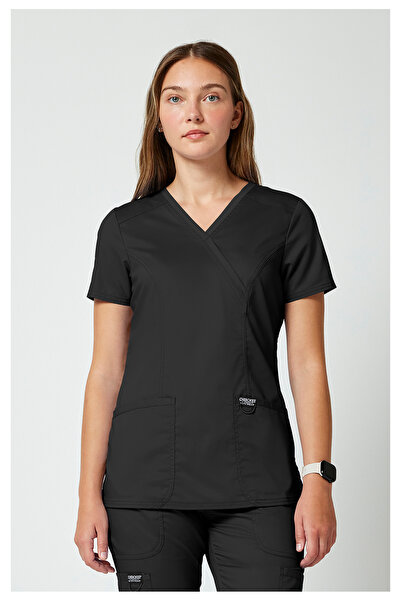 Cherokee WWE610 Top pentru femei SCRUBS – Importat, 70 ° Se poate spăla în ma...
