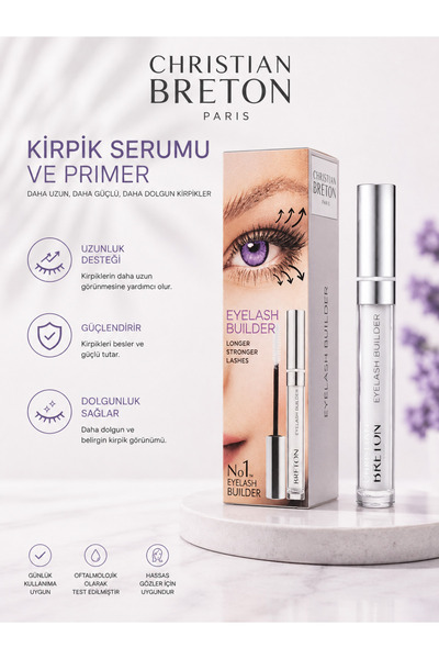 Christian Breton Eyelash Serum 3.5 Gr – Care for Longer and Stronger Eyelashes