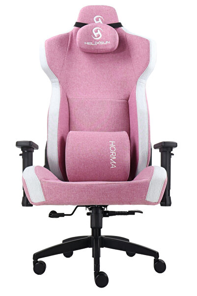 HELİXSUN Horma Kumaş Gaming Oyuncu Koltuğu Pembe
