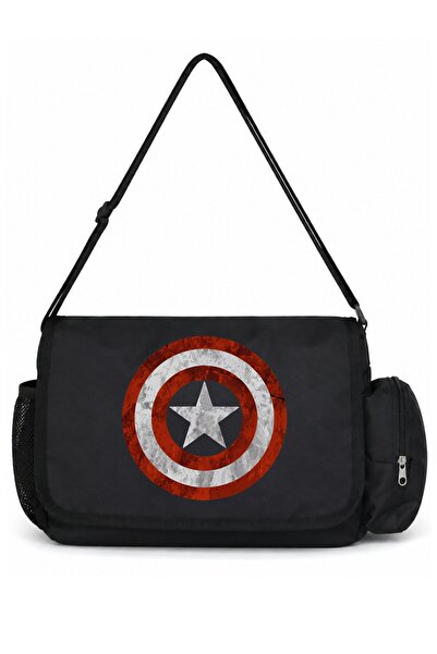 SEVBANO Captain America Avengers Hero Printed Unisex School, Sports, Office M...