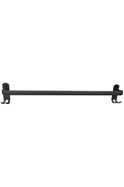 Generic Round Towel Rack with 2 Hooks,Towel Bar Wall Mounted Fixer,304 Stainl...