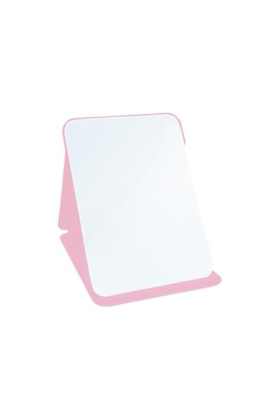 Generic Makeup Mirror, 6x8 Inches Portable PU Leather Mirror, Folding Desktop...
