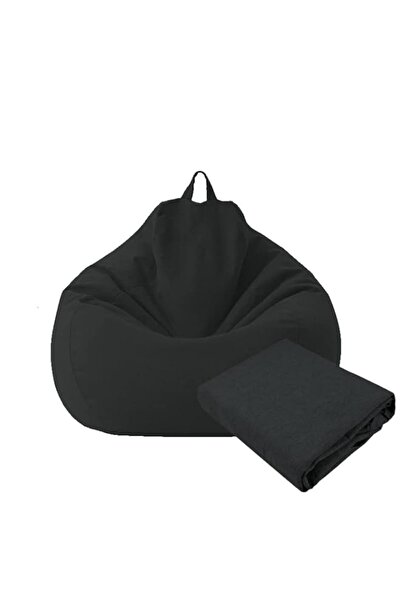 Generic Large Small Lazy Sofas Cover Chairs Without Filler Linen Cloth Lounge...