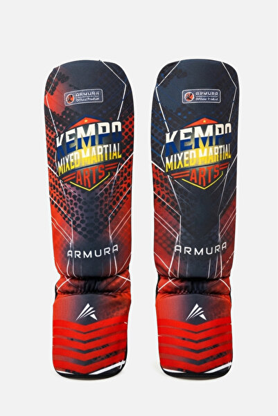 ARMURA Kempo Red Shin Guards