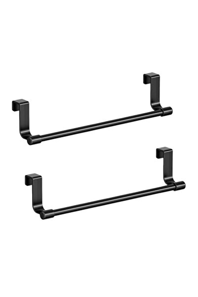 Generic Stainless Steel Cabinet Door Towel Rack, Kitchen Over Door Towel Hold...