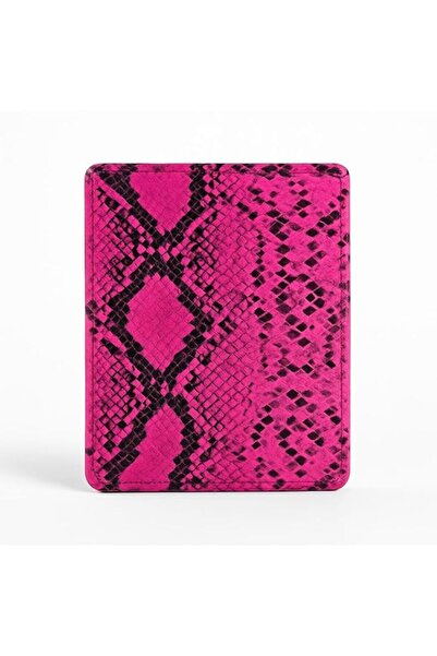 Generic Fitto Square Pink Printed Wall Mirror - Decorative Square Vanity Mirr...