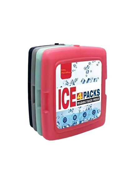 Generic Reusable Ultra-Thin Water-Filled Icebox - Long-Lasting Slim Cold Pack...