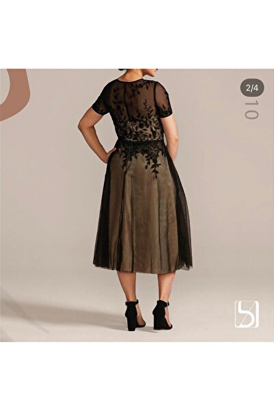 La Belle Atelier فستان سهرة دانتيل ناعم