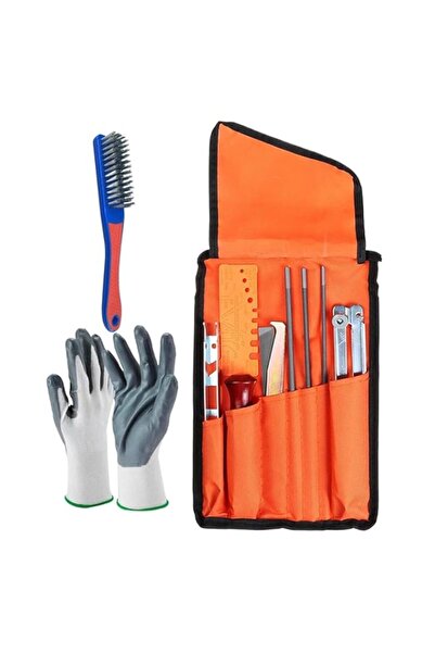Generic THE WHITE SHOP Chainsaw Sharpener File Kit - 10 Packs - Professional ...
