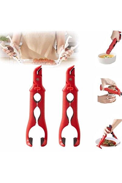 Generic YelaJoy 3-in-1 Hot Plate Gripper & Bowl Holder – Multi-Angle Anti-Sca...