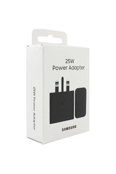 Generic Brand محول طاقة سامسونج الأصلي بقدرة 25 واط، شحن سريع، مزود طاقة USB-...