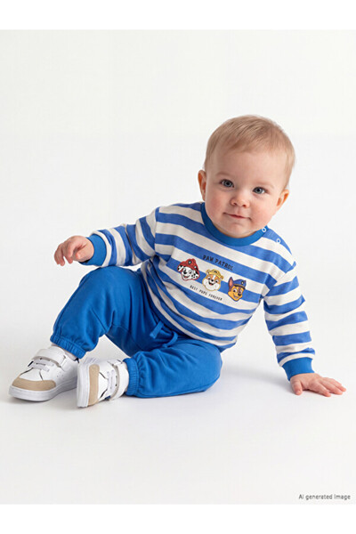 LC Waikiki I Paw Patrol Printed Striped Baby Boy Set from Freezen Store