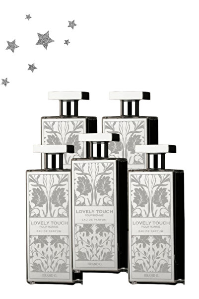 BRAND G 5 قطع من عطر لافلي تاتش للرجال 100 مل