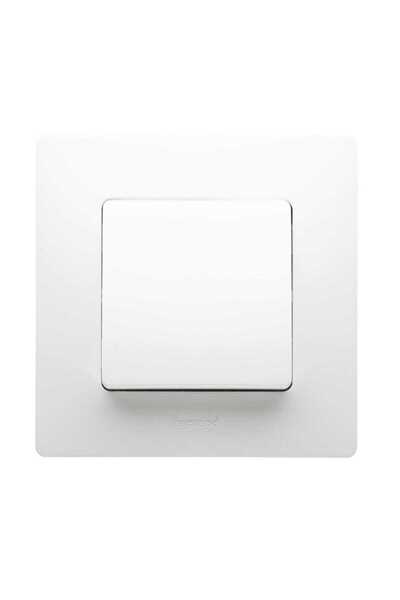 OEM Legrand Niloe 396426 single switch, recessed, frame included, white