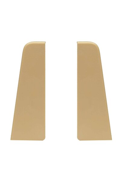 OEM Terminatie plinta parchet MDF Set, PVC, stejar lemon, 60 x 20 mm, 4 bucat...