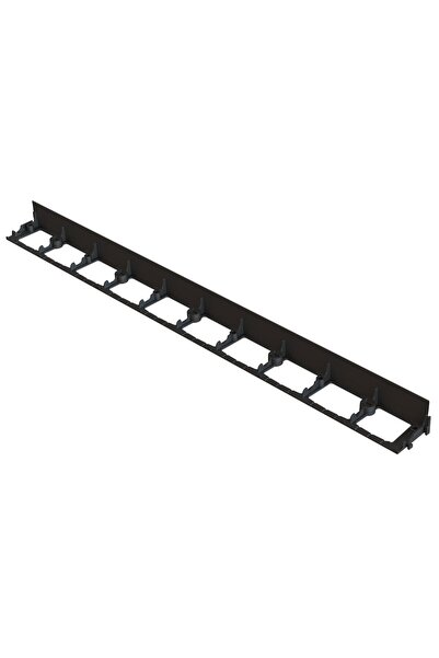 OEM Kit bordura gazon Vodaland, polipropilena, negru, 5.8 cm x 6 m, set 6 bucati