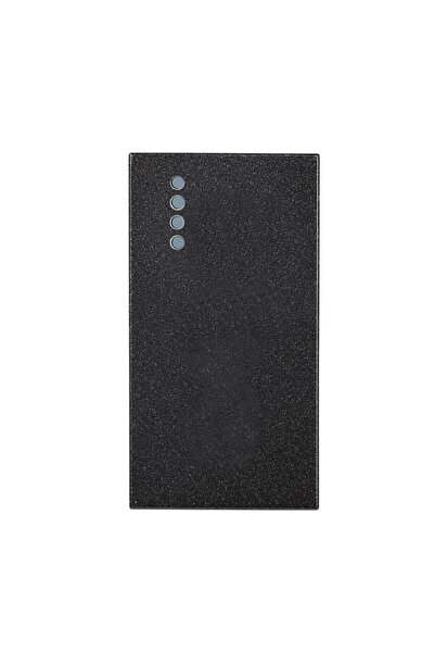 OEM Luxion Italian LXI-008B single switch, recessed, modular - 1, black
