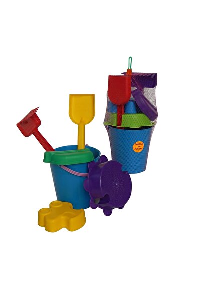 OEM Alma sand toys, with bucket, plastic, set of 5 pieces (1 piece = 1 set)
