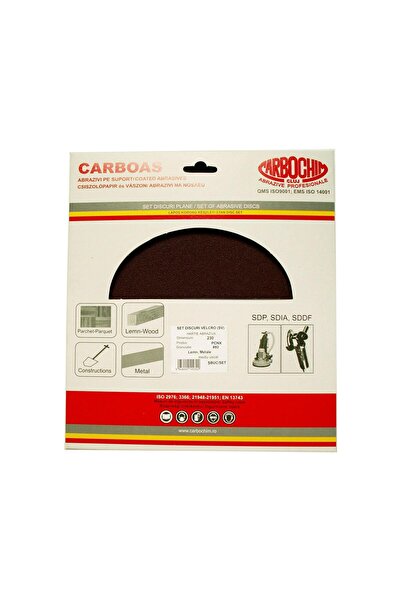 OEM Abrasive disc for sanding wood, Carbochim PCNX, 235 x 22 mm, grit 24