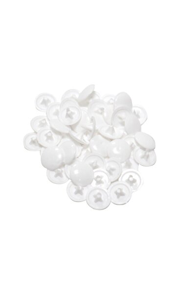 OEM Capac plastic, pentru mascare suruburi mobila, PZ2, alb, set 50 bucati