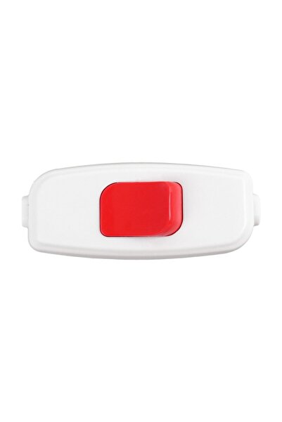 OEM MONO Electric wired switch, 230 V, white + red
