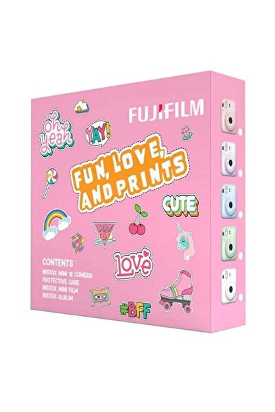 Fujifilm Instax Camera Mini 12 Mint Green With Gift Box Album