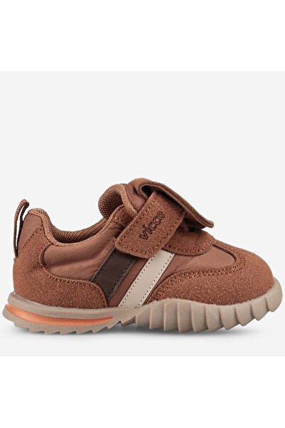 Vicco Matilda Baby Suede Striped Velcro Sneaker Shoes 346.26K.140