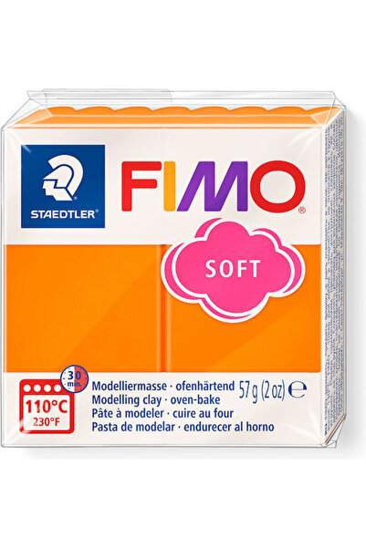 Generic Brand Μαλακός Πολυμερικός Πηλός Πορτοκαλί 57γρ Μανταρίνι
