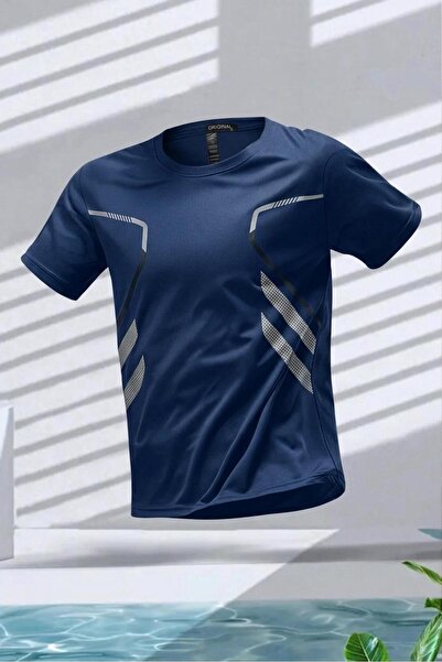 Oksit Fusto Micro Polyester Slim Fit Performance Men's Athletic T-Shirt