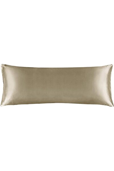 GENERAL Satin Body Pillow Cover, Super Soft and Cool Body Pillowcase for Hair...