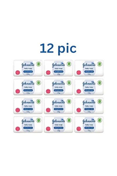 JOHNSEN Soap Mold for Children Johnson Gentle and Kind Cleaning 125g (12 Pcs)